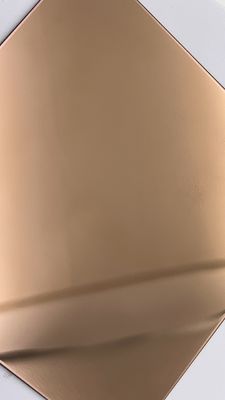 Harga bagus Tembaga Perunggu Cermin 8K Baja tahan karat 304 201 316 Ukuran lembaran 4 * 8 kaki Vietnam on line