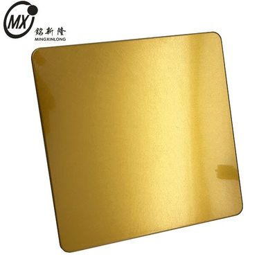 Harga bagus Hot Rolled Dekorasi Warna Piring Baja Rust Vibration Merah Emas on line