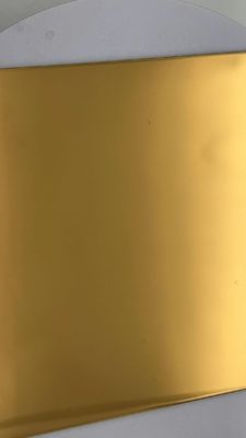 Harga bagus 8K Merah Emas berwarna stainless steel sheet Anti finger print Mall Juwel Showroom Case on line