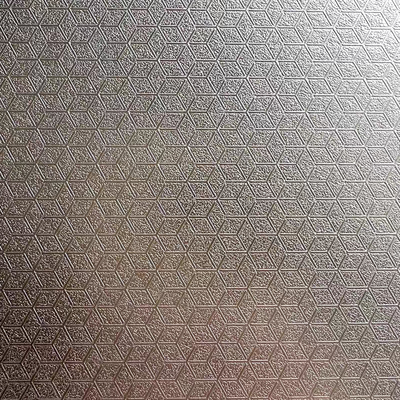304 Silver Brushed Blasted PVD berwarna Inox stainless steel sheet Untuk sampel gratis