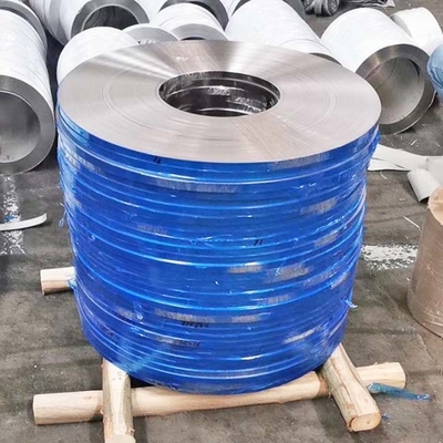 Iklan Sidebands 200 300 400 Seri 8k Stainless Steel Strip Coil Slitting Ukuran yang Disesuaikan