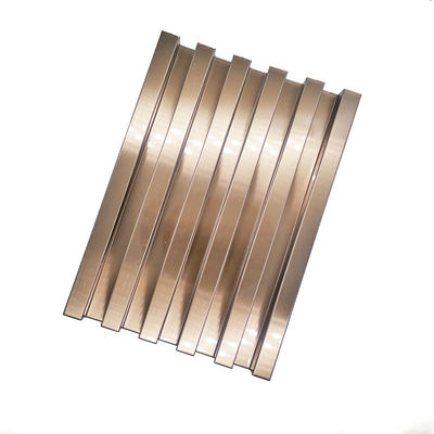 Harga yang bagus Warna stainless steel trim ubin corrugated dekoratif lembaran logam untuk dinding latar belakang on line