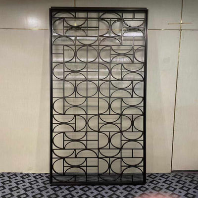 Harga yang bagus 304 MXL pabrik Rose Color Mirror Hairline Finished Gold Stainless Steel Sheet Metal Room Divider on line