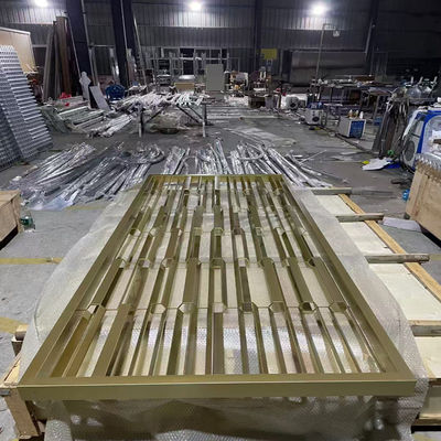 Harga bagus Rustless Steel Coil Cold Roll Bangles Steel Metal Screen Partition Ukuran Permintaan yang disesuaikan on line