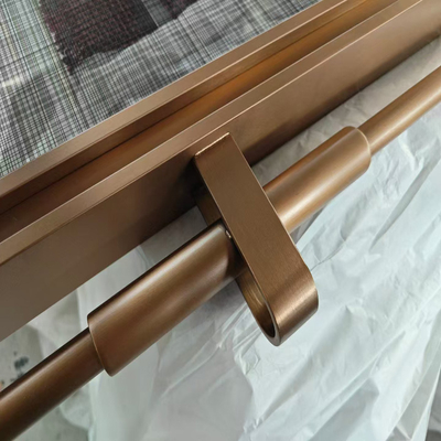 Perunggu Sikat Kaca Logam Stainless Steel Dekorasi Screen Pribadi Partisi