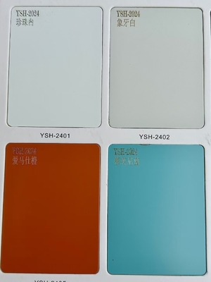 0.3 hingga 3 mm Ketebalan Lembar stainless steel warna Sampel Buku Untuk Dekorasi