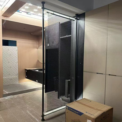 Harga yang bagus Laser Cut Dekoratif Metal Partisi Layar Room Dividers & Layar Stainless Steel Living Room Partisi Layar on line