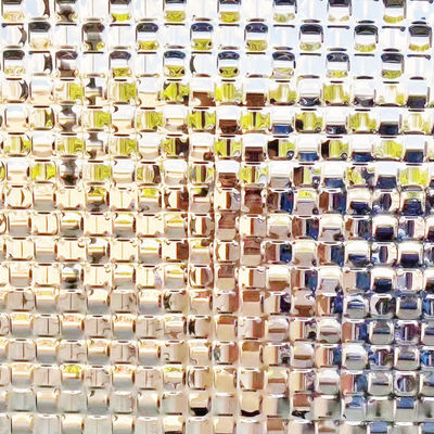 Harga yang bagus Desain Gratis Peti Mosaik Baja Ringan Untuk Proyek Mosaik Baja Ringan Meja Depan Emas on line