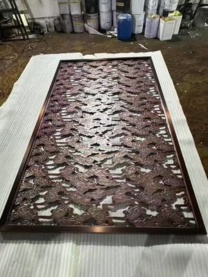 Harga bagus Cermin yang dipoles stainless steel layar artistik ukuran khusus on line