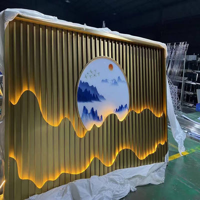 Harga bagus Layar logam stainless steel gaya Cina on line