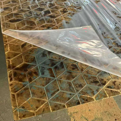 Harga bagus Lembar stainless steel dekorasi retro gaya 304 stainless steel warna tembaga merah stok harga preferensial dekorasi hotel on line