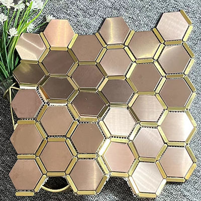 Harga bagus GB/JIS/AISI/DIN/SUS Tiles Mosaik Baja Rinsing Standar untuk Dinding Interior on line