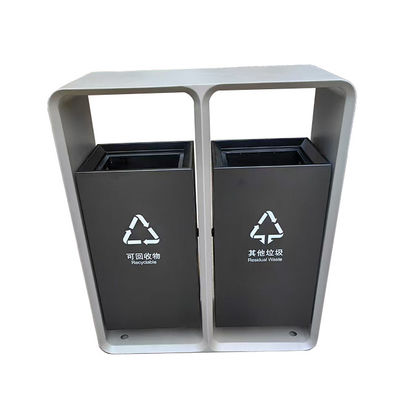 Harga bagus Disesuaikan 316L stainless steel Trash Bin untuk Outdoor Street on line