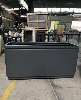 Harga bagus Pot Bunga Stainless Steel Kustom Minimalis Modern untuk Penggunaan Indoor/Outdoor on line