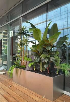 Harga bagus Kotak Penanam Jaring Baja Tahan Karat dengan Lapisan Lumut - Dimensi Kustom on line