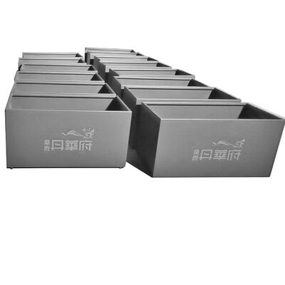 Harga bagus Wadah Tanaman Baja Tahan Karat dengan Sentuhan Akhir Brushed dan Aksen Tembaga - Dapat Disesuaikan on line