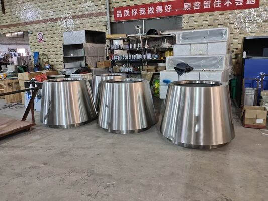 Harga bagus Wadah Tanaman Stainless Modern Kotak Bunga Baja Luar Ruangan on line