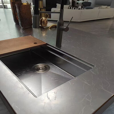 Harga bagus Kelas Makanan 304 tahan goresan meja dapur stainless steel on line