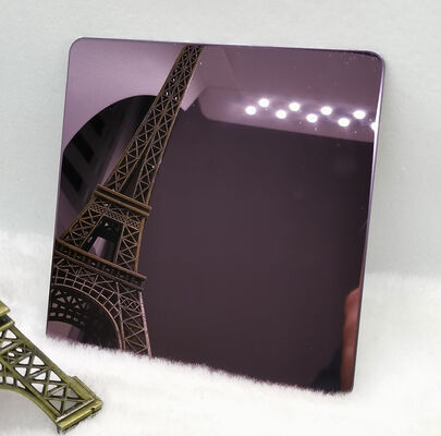 Harga bagus Tahan suhu hingga 300°C Lembar stainless steel berwarna dengan lapisan PVD dan Nano Anti fingerprint treatment yang dirancang untuk jangka panjang on line