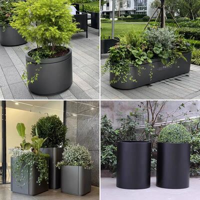 Harga bagus Kotak Kebun Herbal Planter Stainless Steel Ukuran Kustom on line