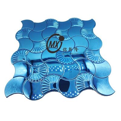 Harga bagus Lembaran Mosaik Baja Tahan Karat Modern untuk Dekorasi Dinding Interior on line