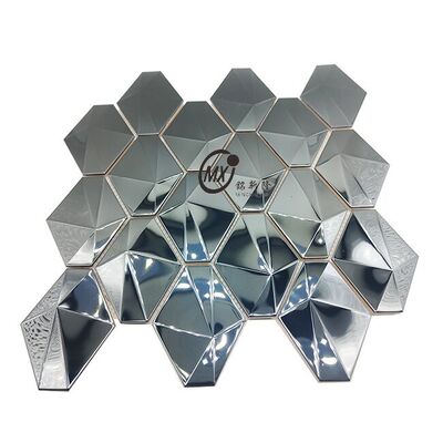 Harga bagus Wholesale Stainless Steel Mosaic Tiles for Commercial and Residential Projects on line