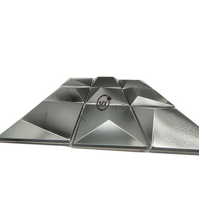 Harga bagus Mosaik baja tahan karat untuk interior lift dan lobby wall cladding on line