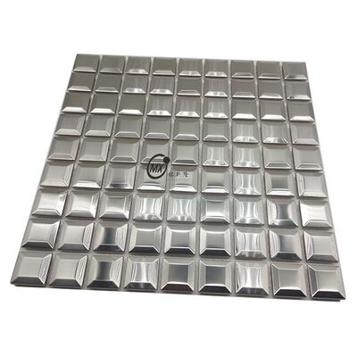 Harga bagus Cermin yang dipoles mosaik chip stainless steel on line