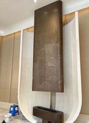 Harga bagus Dekorasi partisi stainless steel laser cut seni on line