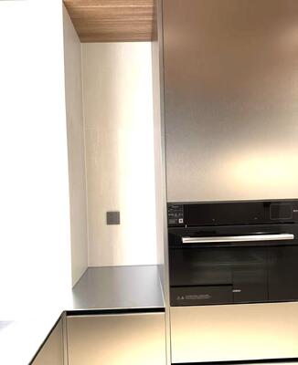 Harga bagus Bak Cuci Stainless Steel Tahan Gores Radius Nol, Mangkuk Tunggal Undermount 30 Inci on line