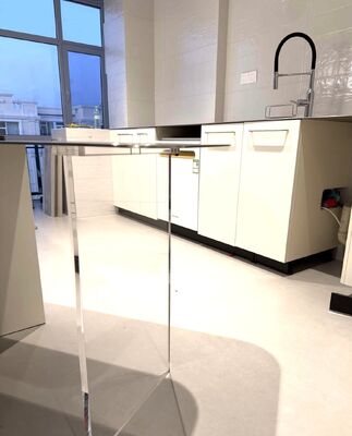 Harga bagus Wastafel Komersial Double Bowl 48 Inci, Baja Tahan Karat Anti Gores, Undermount on line