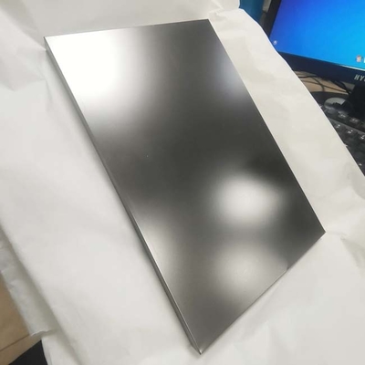 Warna abu-abu 1.0MM 316L 20MM Ketebalan Sandblasted Honeycomb Stainless Steel Wall Panel