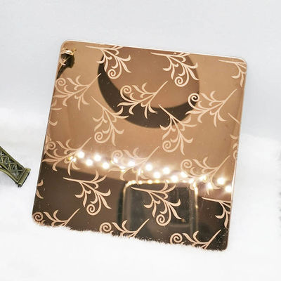 Harga bagus 0.75mm Berwarna Etching Stainless Steel Sheets 10 ft Untuk Dekorasi Elevator on line