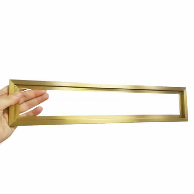 Harga bagus Zr Brass Sandblasting Stainless Steel Trim Strip 0.4mm Untuk Perabotan Dekoratif on line